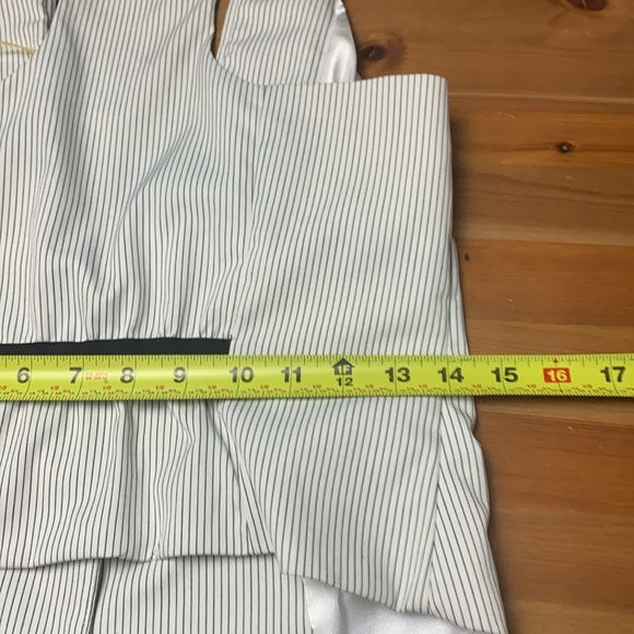 Charlotte Russe Formal Vest, Ruching, Button Up - Picture 13 of 15